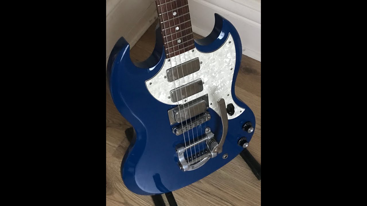 Gibson SG Deluxe 1998 - really rare - YouTube