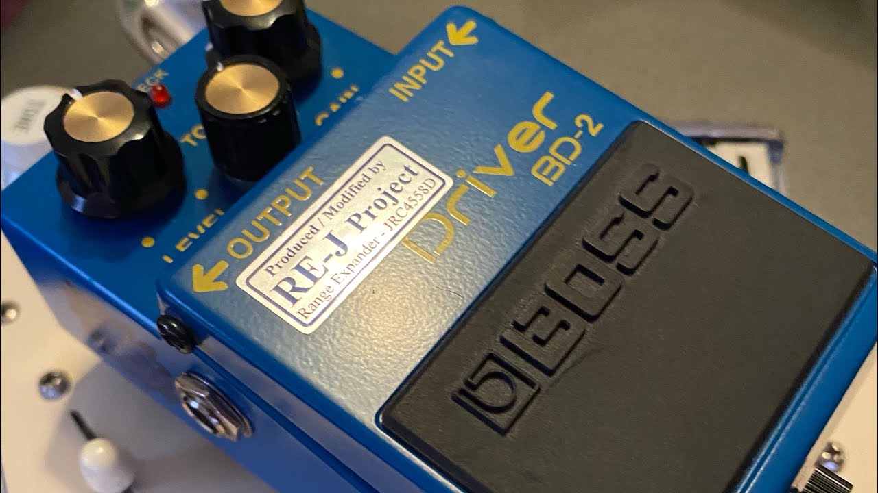大人気だったBOSS BD-2モディファイ！RE-J/SuperとPro +を弾いてみた‬