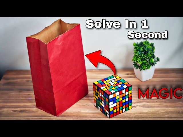 Learn 7x7 Rubik's Cube Magic | Solve In 1 sec 🤯 | - YouTube