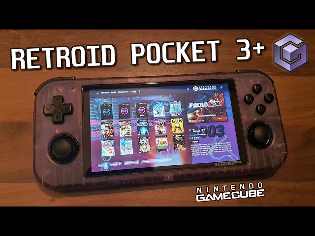 Retroid Pocket 3+ Gamecube Showcase & Settings - Dolphin MMJR and