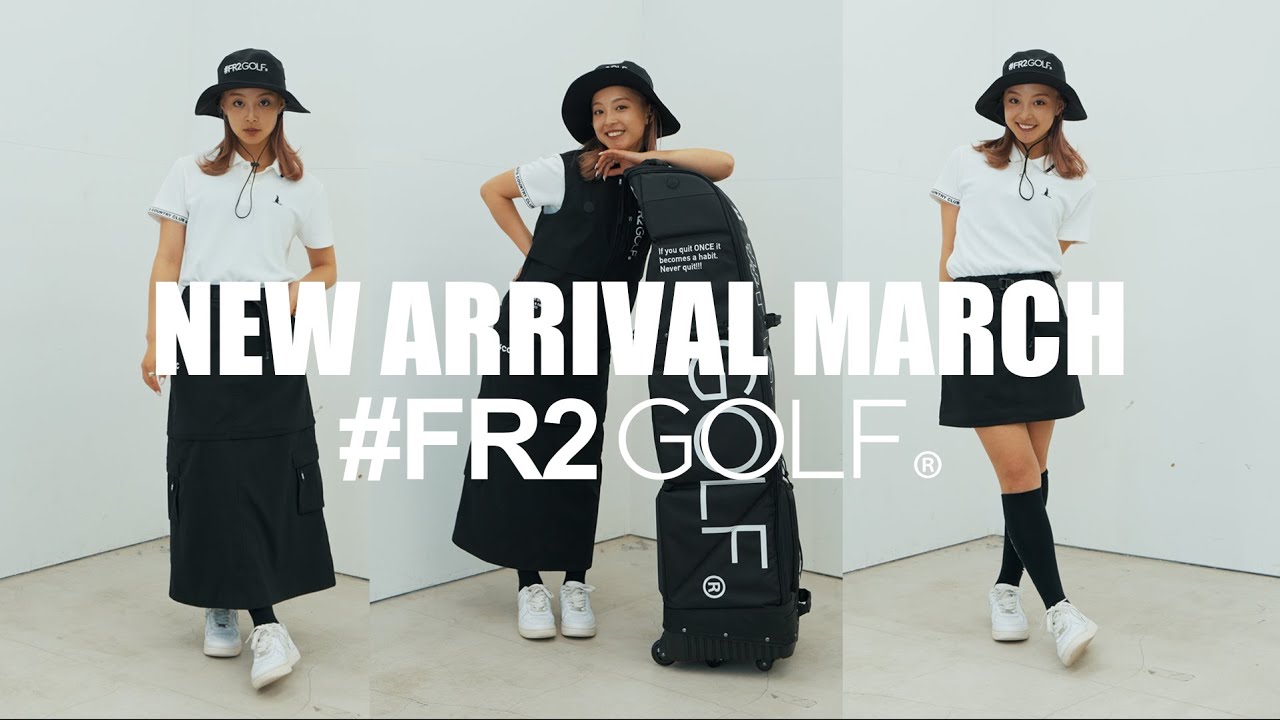 FR2 GOLF⚫︎エフアールツーゴルフ フロントジップフーディジャケット