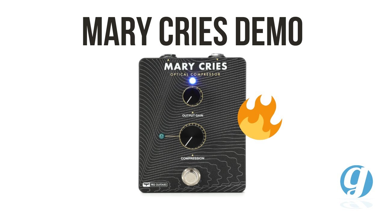 PRS Mary Cries Compressor Pedal Demo (no talking) #prsguitars