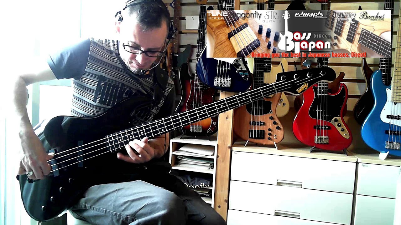 Moon JJ4-OX Transparent Black - Bass Japan Direct - YouTube