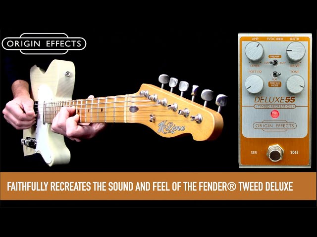 Origin Effects DELUXE55 TWEED RECREATION - YouTube
