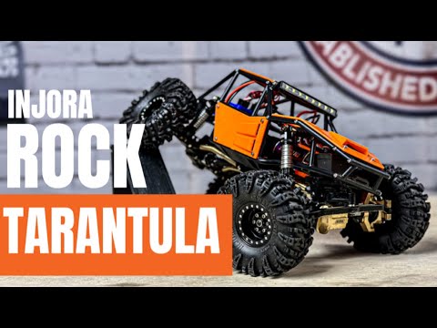 Injora ROCK TARANTULA TRX4M Chassis Kit!! Assembly, Run & Review