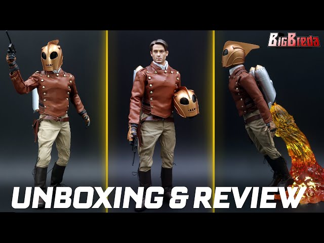 The Rocketeer 1/6 Scale Figure BlackBox Toys Unboxing and Review