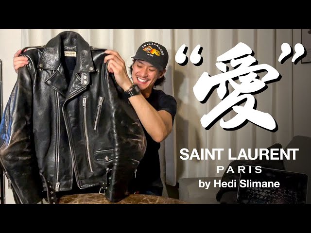 Video of Hedi Slimane talking about love while polishing a Saint