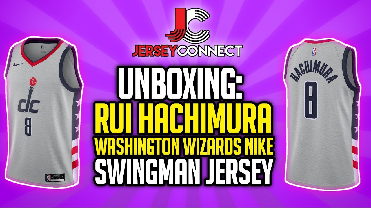 UNBOXING: Rui Hachimura Washington Wizards Nike Swingman Jersey