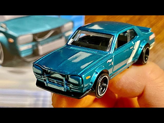 ミニカー【開封】ハコスカ スカイライン 2000GT -X レース仕様【Hot