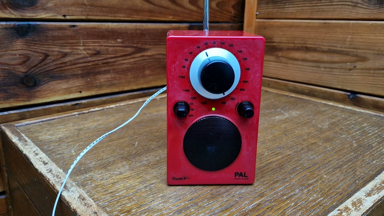 Tivoli Audio PAL BT 赤 ポータブルラジオ チボリオーディオ Tivoli