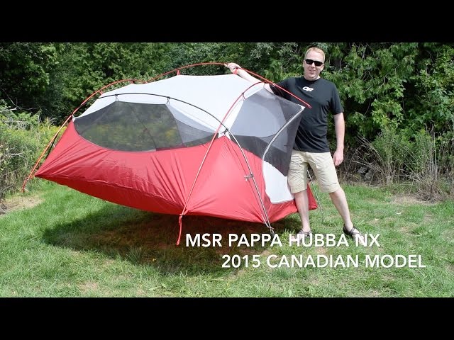 MSR Pappa Hubba NX Review - YouTube