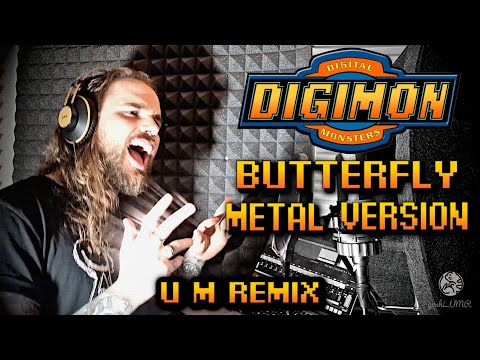 Butter-fly [METAL Version] - Digimon Adventure - U M Remix - YouTube