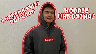 Supreme FW21 Box Logo Hoodie Unboxing! (Charcoal Grey) - YouTube