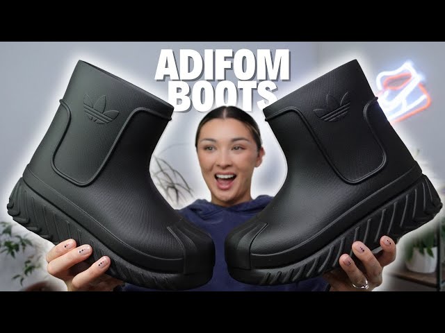 Adidas Adifom Superstar turned into a BOOT! - YouTube