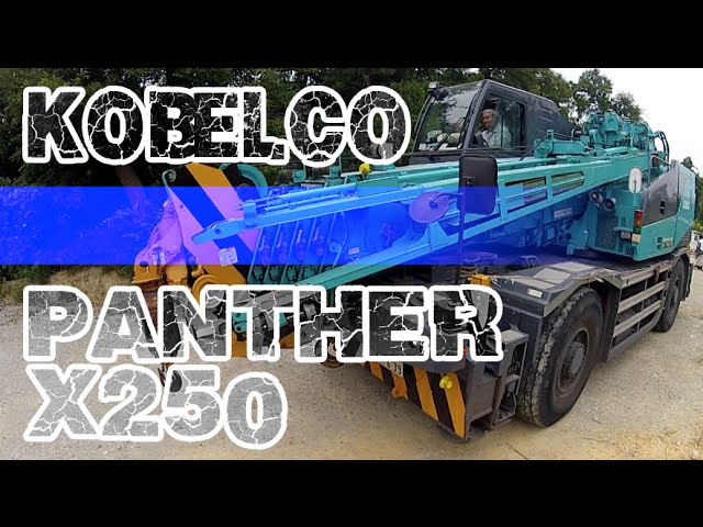 〇 KOBELCO PANTHER-X 250【小回りが凄い】クレーンネットワーク