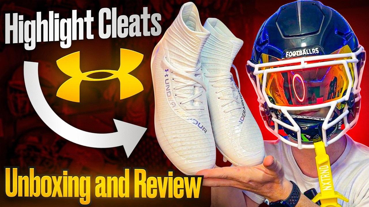 Best Hybrid Football Cleat? Unboxing and Reviewing the Under