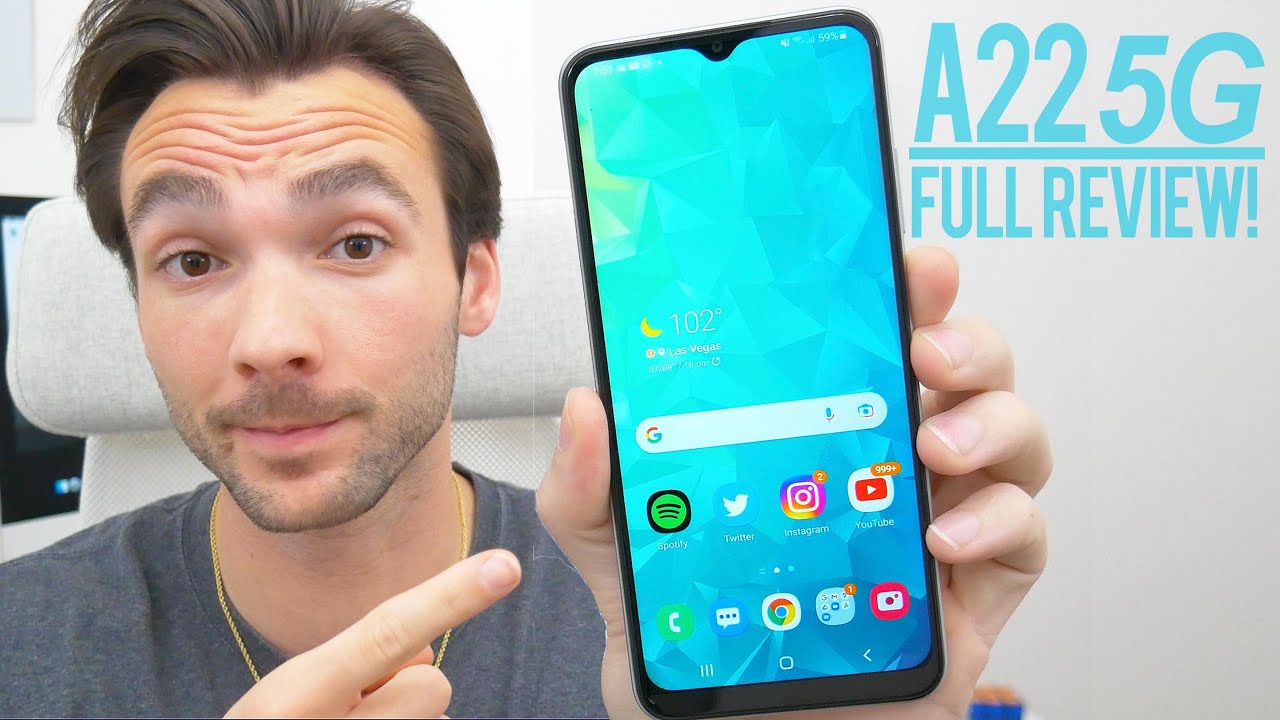 Samsung Galaxy A22 5G Full Review - Watch Before You Buy! - YouTube