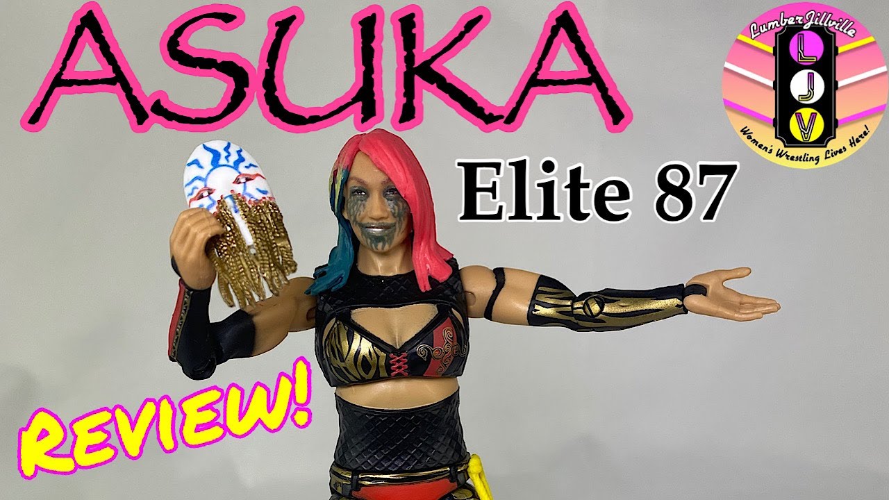 Asuka Elite 87 Review: WWE Wrestling Figure Review - YouTube