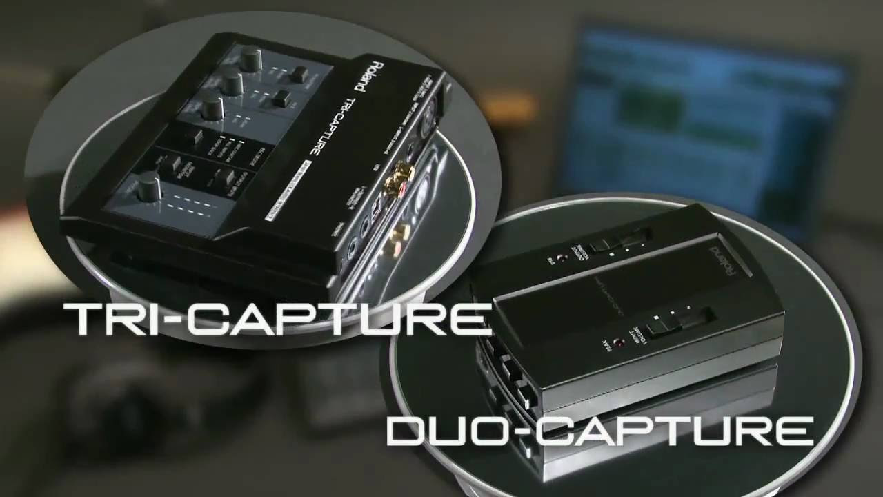 DEMO】ROLAND TRI-CAPTURE - YouTube