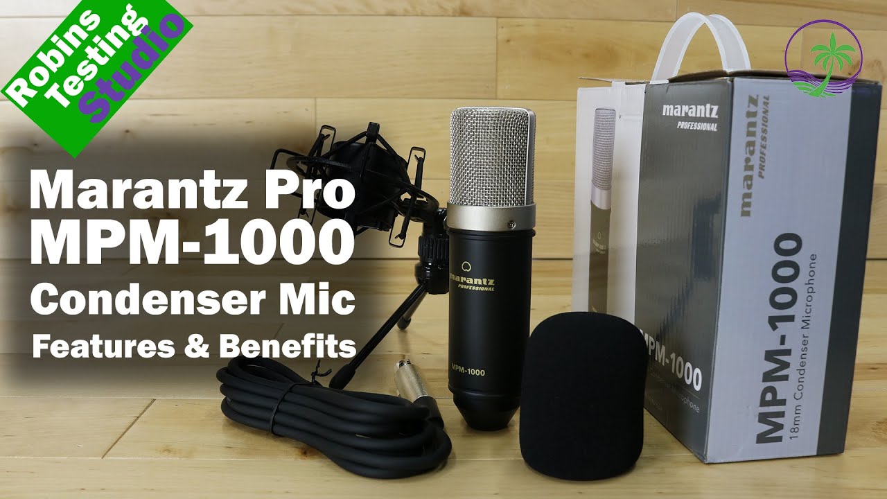 Sound Test of Marantz MPM-1000 Large Diaphragm Condenser