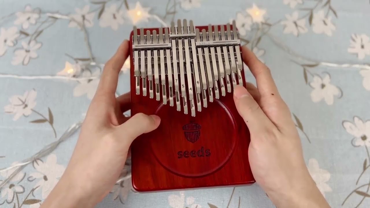 天空の城ラピュタ | seeds カリンバ 34キー 二段の半音付き 親指ピアノ