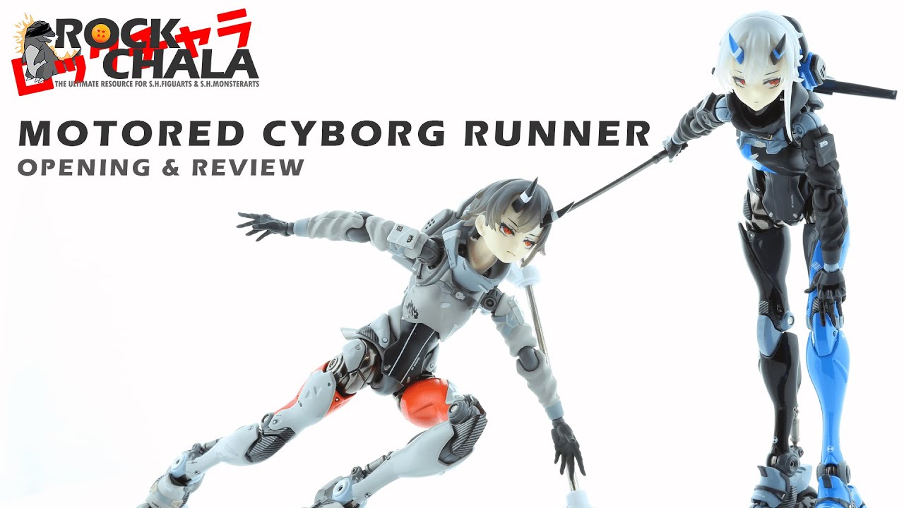 Rockchala】MOTORED CYBORG RUNNER Action Figure MANDARIN SURF