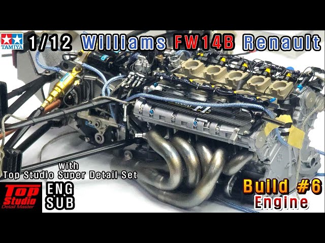 TAMIYA] 1/12 Scale Model Williams FW14B Renault #6 - YouTube