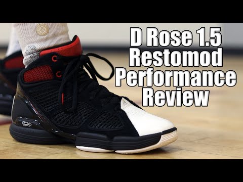 Adidas D Rose 1.5 Restomod Performance Review! The beginning of