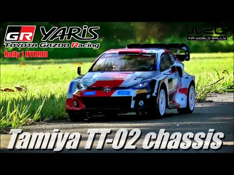 タミヤTT-02 GRヤリス Rally1 HYBRIDが欲しくなるビデオ WANT TT-02
