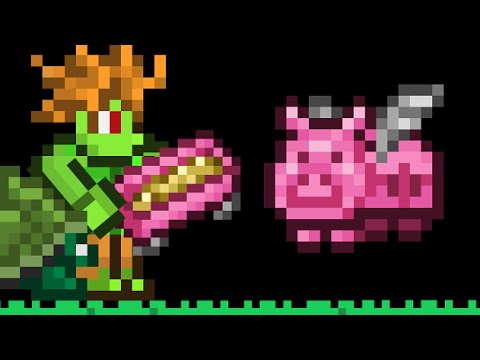 Aiming to complete TerrariaPART 165 -Flying Piggy Bank- - YouTube