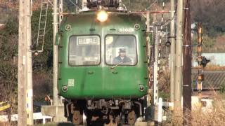 熊本電鉄 5000形電車 朝夕 (31-Dec-2011) Kumaden Series 5000 - YouTube