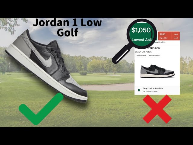 DON'T PAY FOR THE SHADOW LOW! Jordan 1 Low GOLF - YouTube
