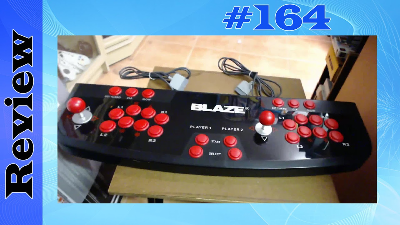 Blaze Home Arcade Twin Shock - 2 Player Dual Arcade Stick (PS1