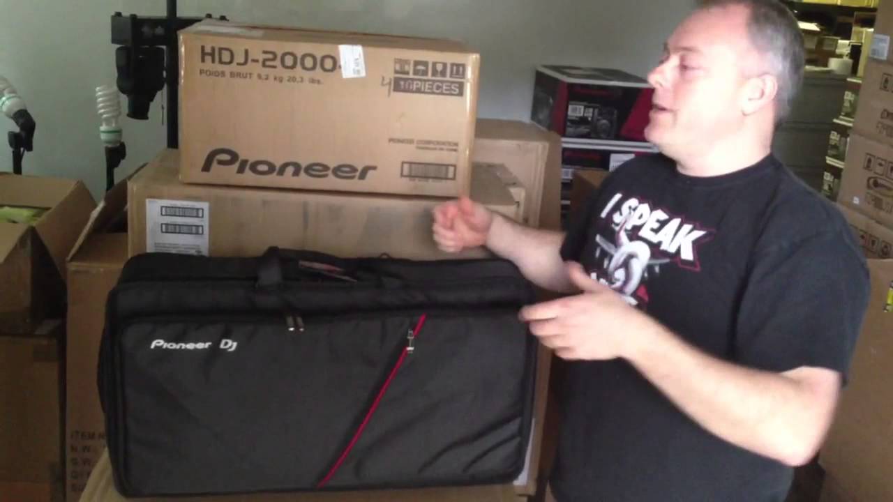 PIONEER DJC-SC5 Soft Case Bag Backpack for DDJ-SX DDJ-T1 DDJ-S1