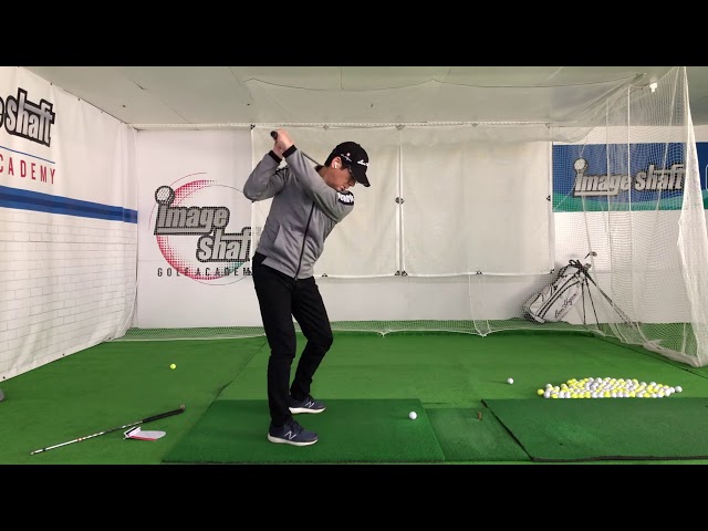 ②イメージシャフト 実際のスイングでの動きの順序 - YouTube