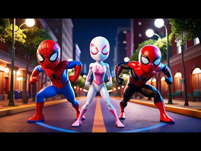 Spider-Man, Spider-Gwen & Scarlet Spider – The Power Trio