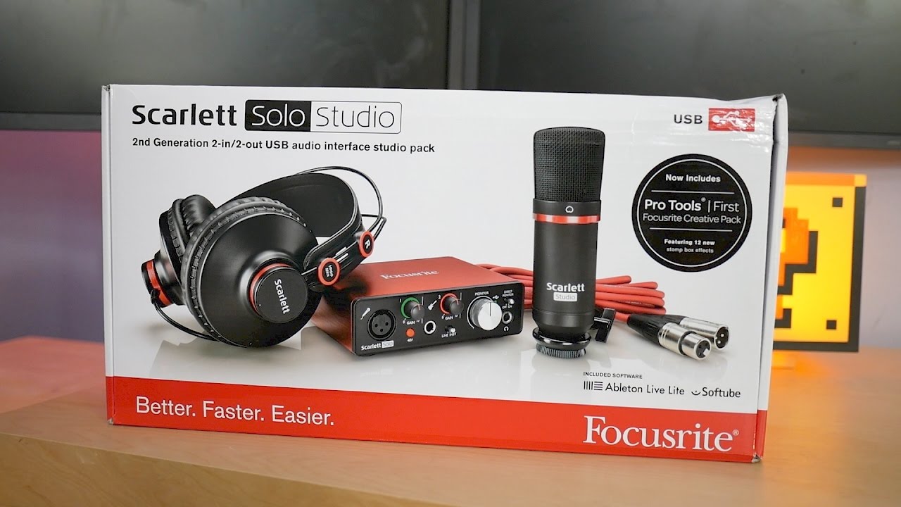 Scarlett 2i2 gen2 studio pack【箱・ヘッドホン欠品】 L*g様