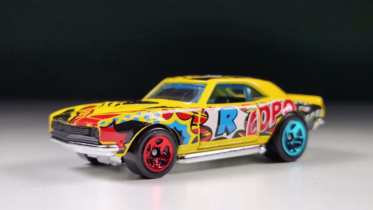 Hot Wheels Mainline Review: '68 COPO Camaro | 2023 HW Art Cars