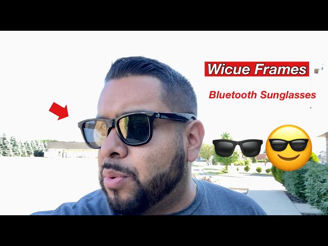 Wicue Frames Bluetooth Sunglasses 😎 - YouTube