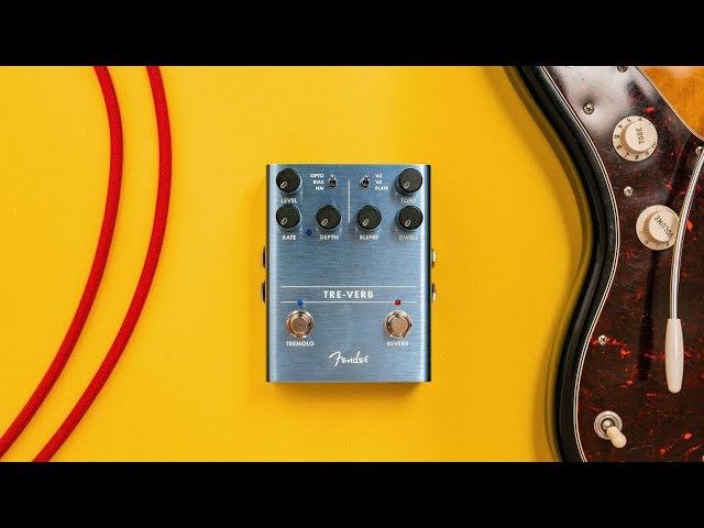 Fender Tre-Verb: The Perfect Tremolo/Reverb pedal?? - YouTube