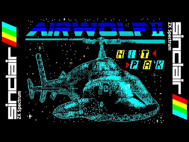 AIRWOLF II (1987) Walkthrough, ZX Spectrum - YouTube