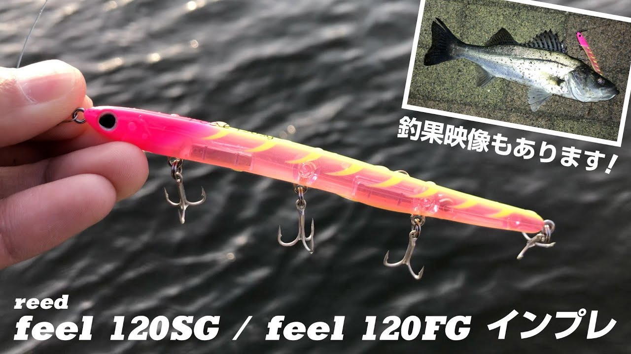 シーバス】バチ抜けルアー パズデザイン リード フィール 120