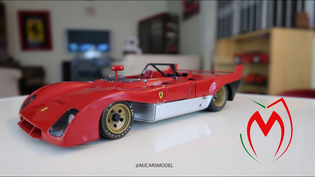 1:18 GMP 1972 Ferrari 312PB # 2 Daytona Showcase - YouTube