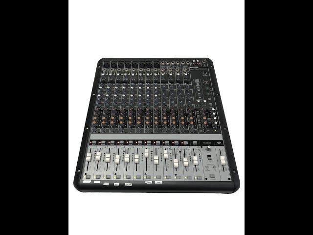 Mackie Onyx 1620i 16 Channel Mixer in1832 2 - YouTube