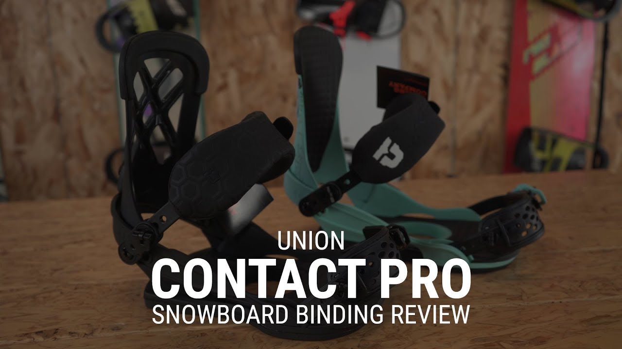 Union Contact Pro 2019 Snowboard Binding Review - Tactics - YouTube