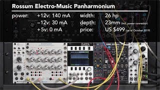 Rossum Electro-Music Panharmonium— Clockface Modular