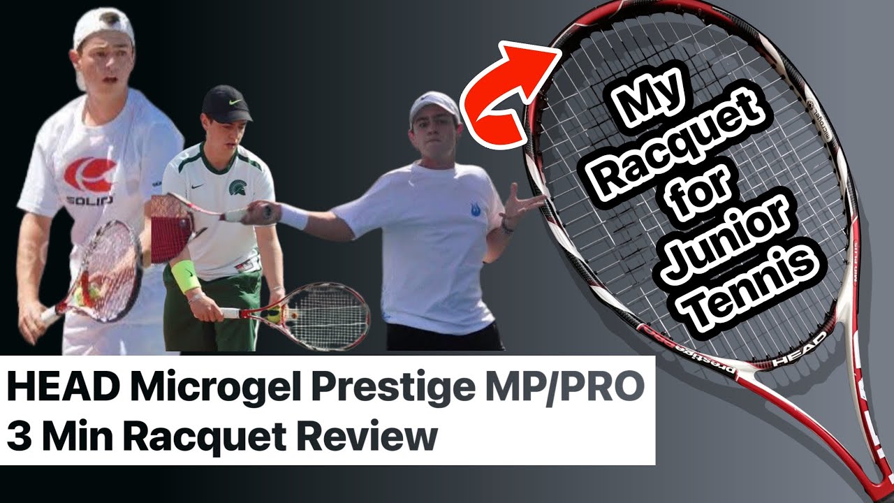 HEAD Microgel Prestige Pro - 3 Minute Tennis Racquet Review USTA