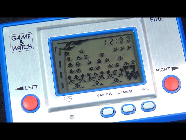 ゲームアンドウォッチファイアニンテンドー任天堂Nintendoメンテナンス