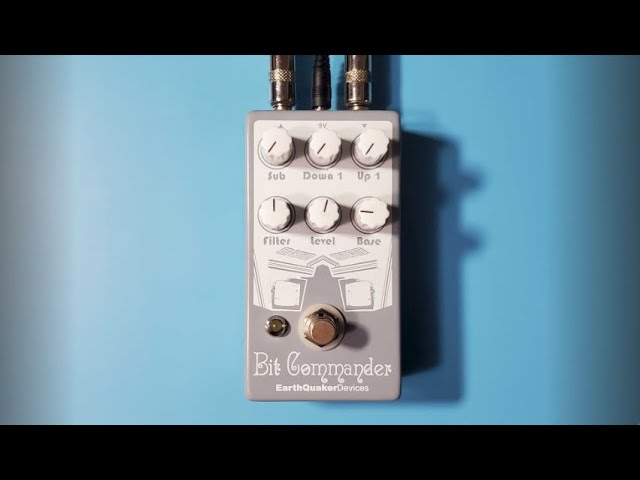 Earthquaker Devices Bit Commander Analog Octave Synth Demo - YouTube