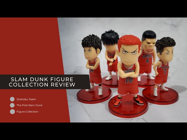Slam Dunk Figure Collection (Shohoku Team) Review - YouTube